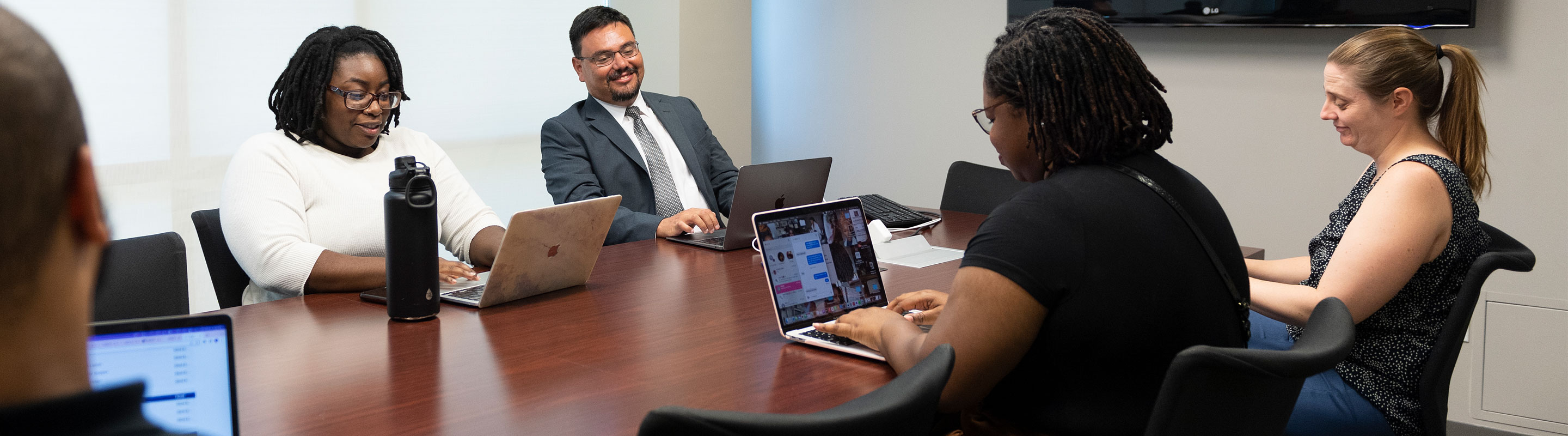 Students at. Computers